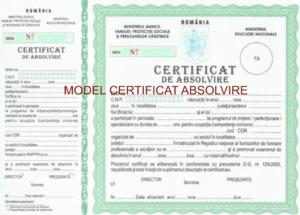 CERTIFICAT ABSOLVIRE ACADEMIA GSM